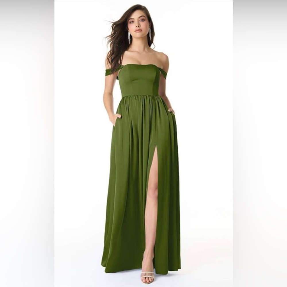 Azazie Morana Bridesmaid Dress in Juniper